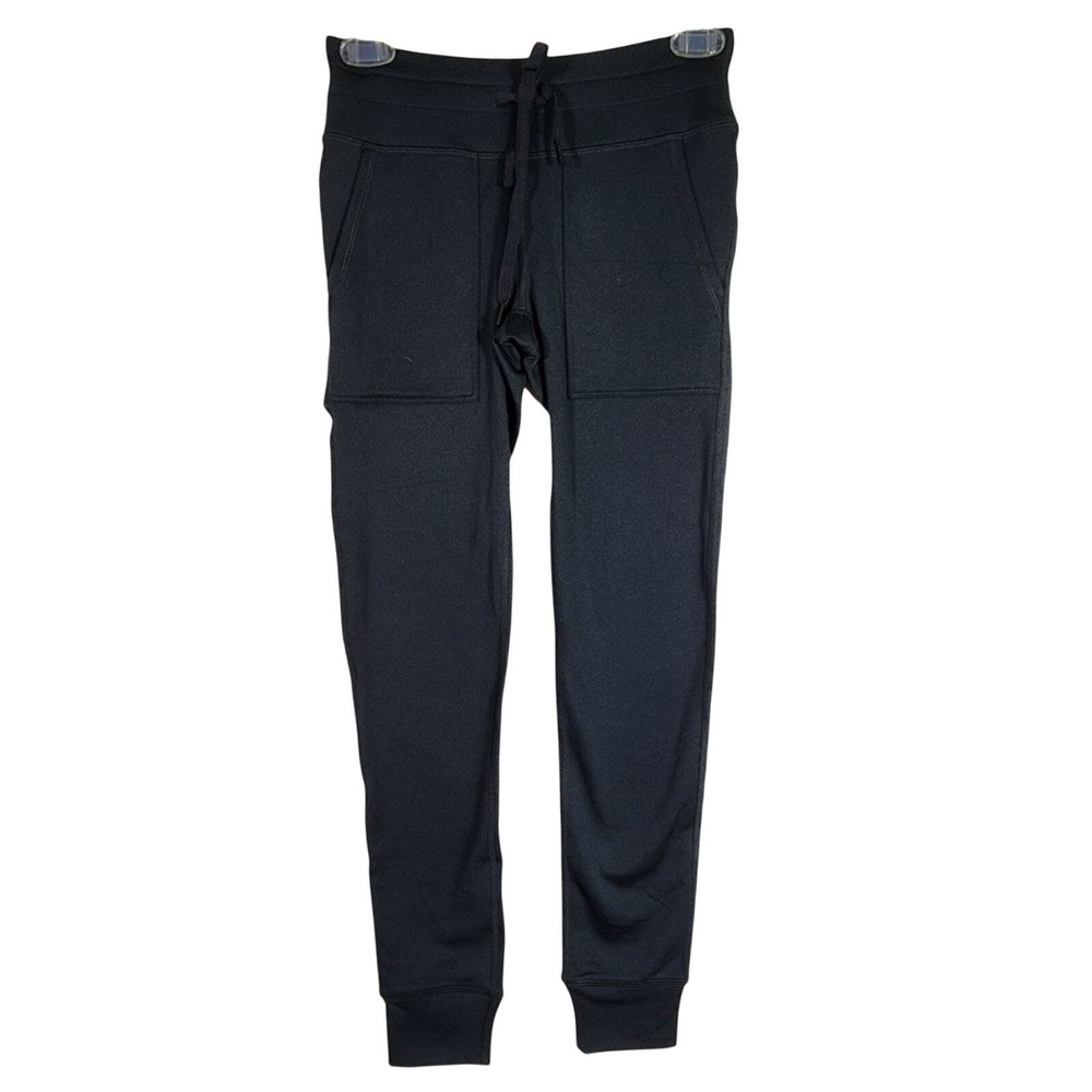 OFFLINE by Aerie NWT Small Warmup Legging Jogger Black Pocket Pants Regular Rise